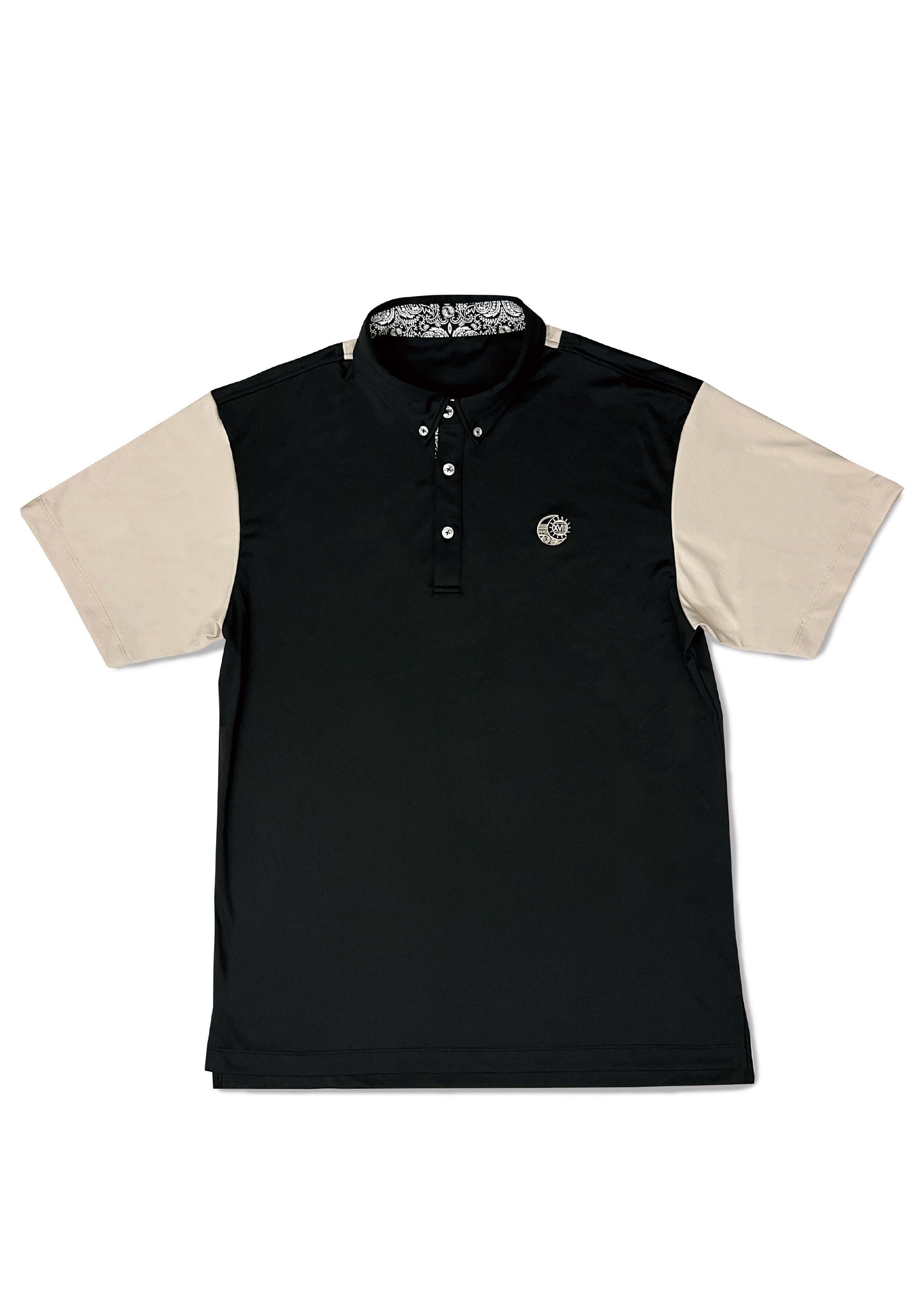 Remond Original Polo Shirt 《Mens Black×Beige》