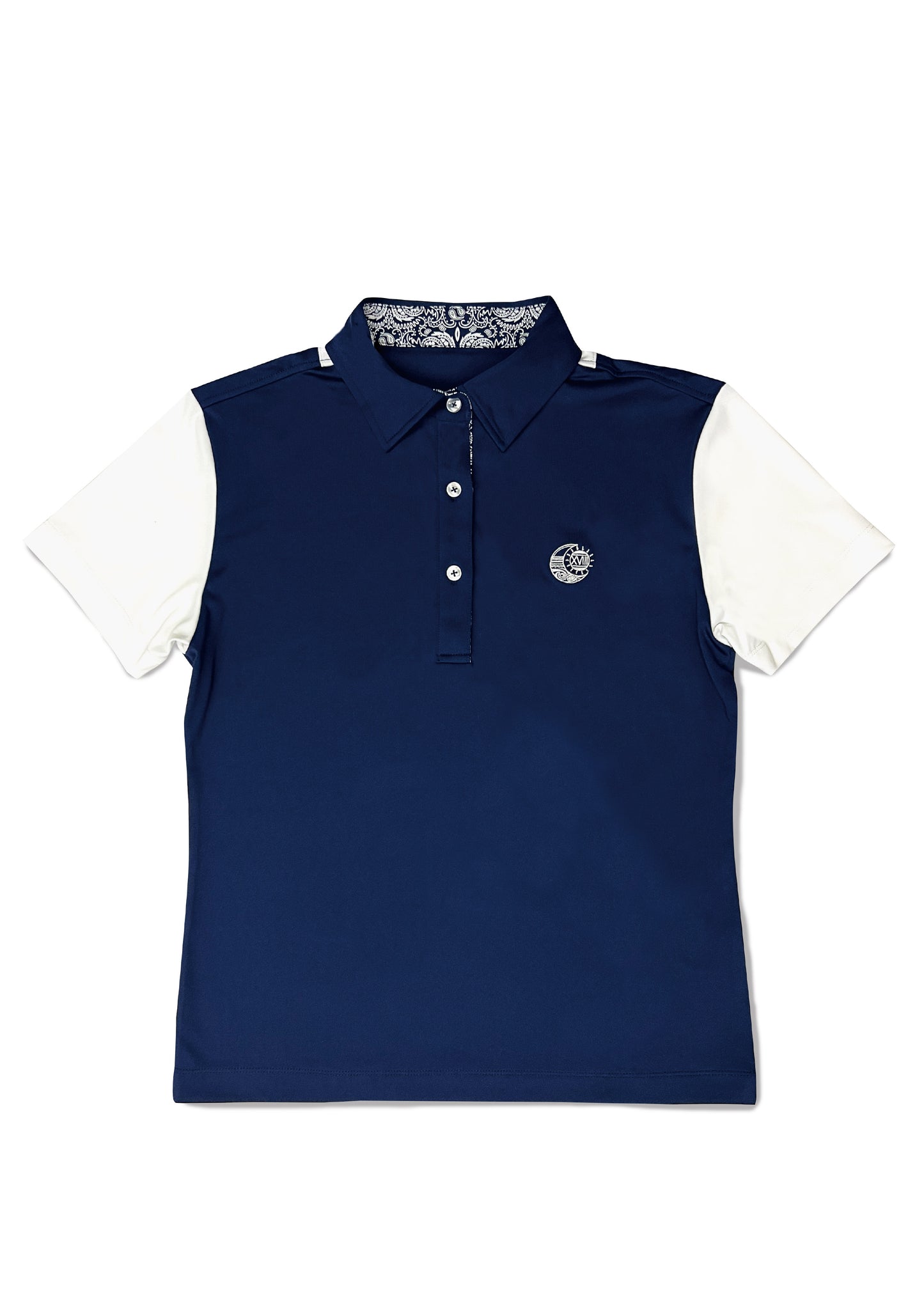 Remond Original Polo Shirt 《Ladies Navy×White》