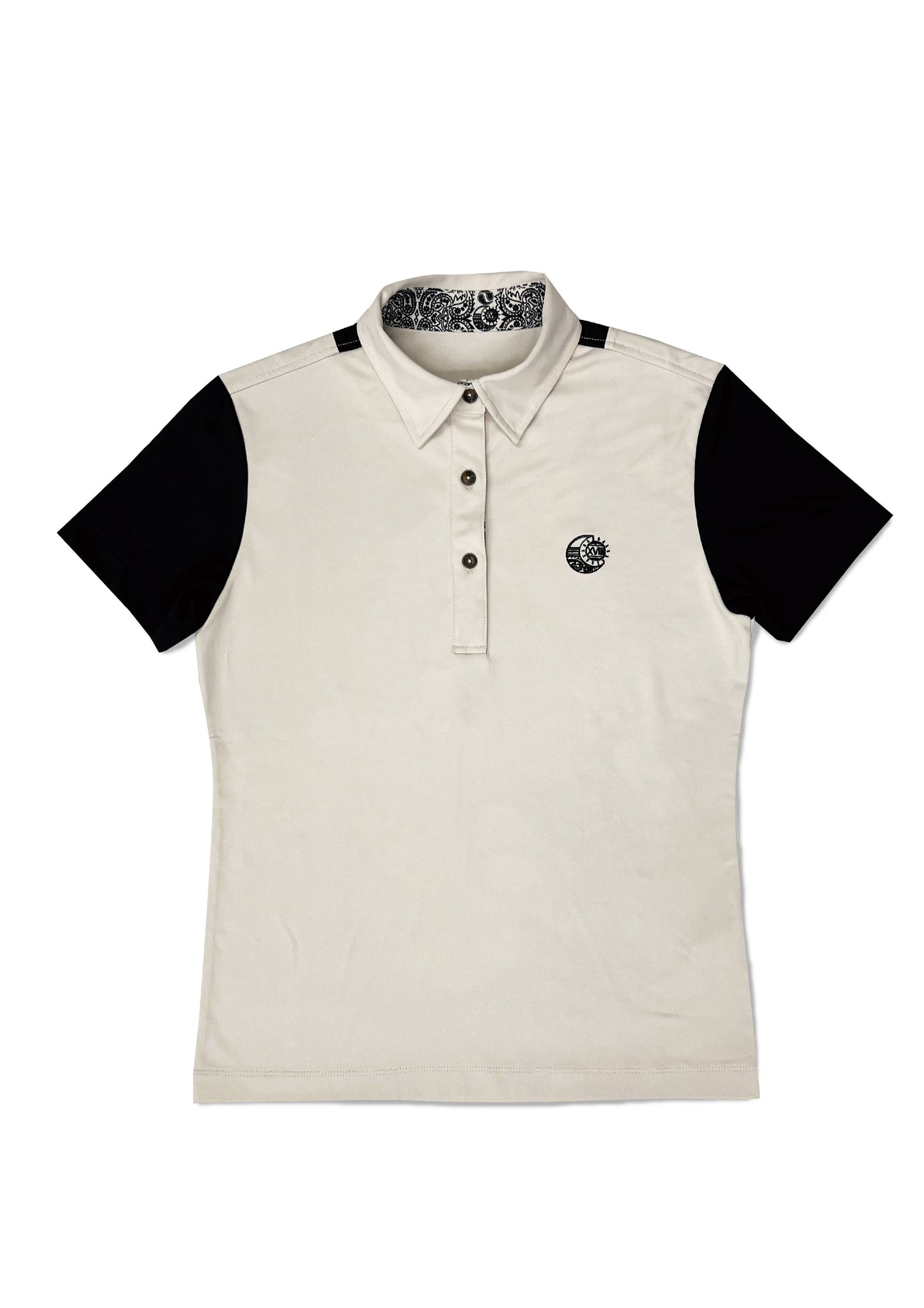 Remond Original Polo Shirt 《Ladies Beige×Black》