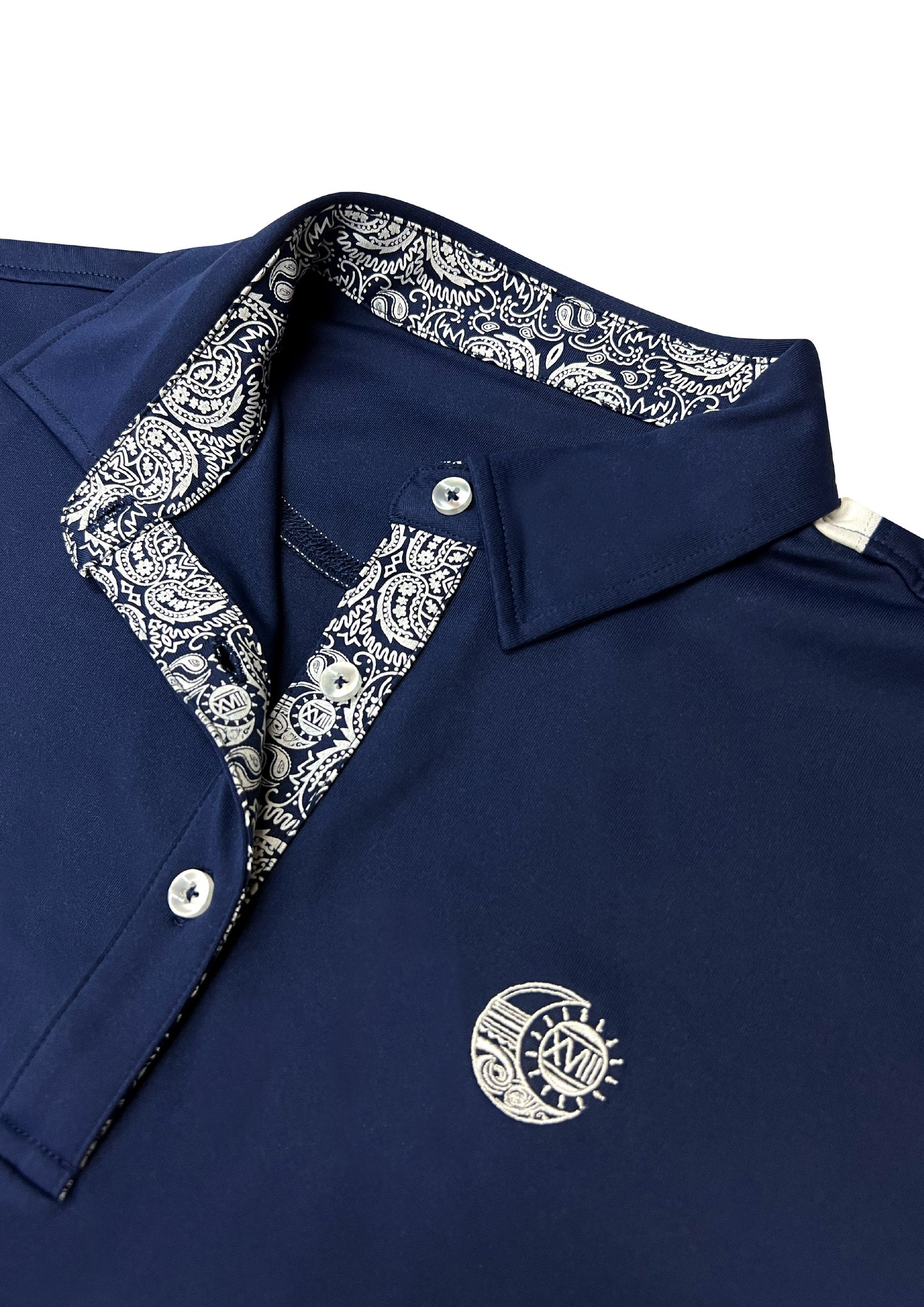 Remond Original Polo Shirt 《Ladies Navy×White》